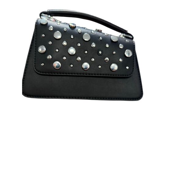 Skinny Dip London Studded Small Handbag Convertible Crossbody 8"x5"  Magnetic - Picture 1 of 11